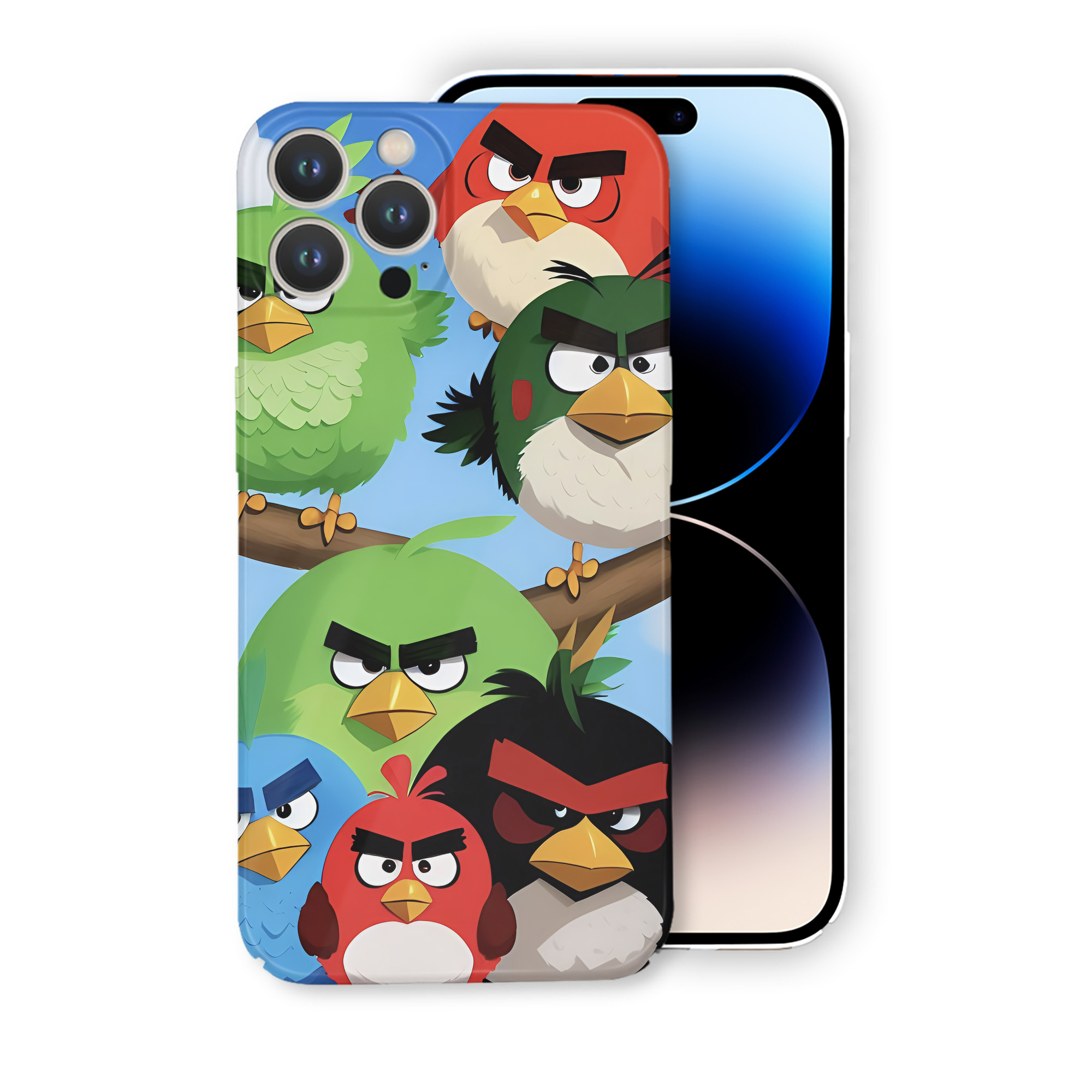 （画像用） Angry Birds アングリーバード 【iPhone 14シリーズ対応】ハードケース